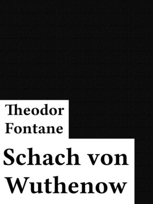 cover image of Schach von Wuthenow